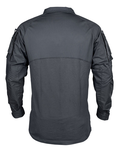 Camisa Táctica Militar Para Hombre Con Coderas Multibolsillo