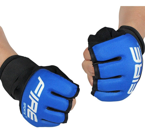 Guantes Gel Pro Fire Sports®  Box Mma Vendaje Vendas