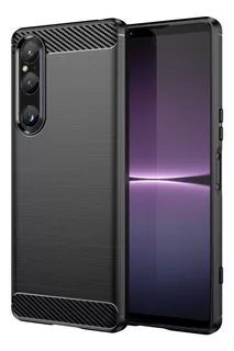 Capa Tpu De Textura Escovada Para Sony Xperia 1 V