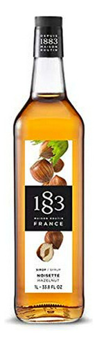 Jarabes De Sabor - 1883 Maison Routin France Hazelnut Syrup,