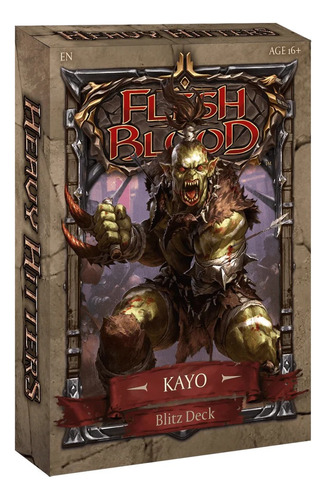 Flesh And Blood: Heavy Hitters Blitz Deck Kayo