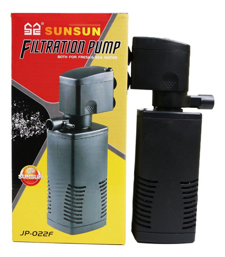 Filtro Interno Sunsun Jp-022f 600l/h Com Coluna D'água 1,0m