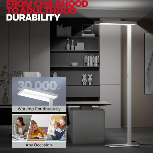 Lámpara De Pie Led De 155 W - 02e Max Sunturalux Eye Care Lu