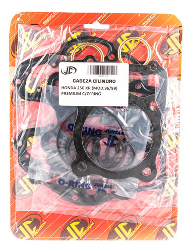 Junta Tapa Cilindro Honda Xr 250 96/99 Premium Con Oring Jc