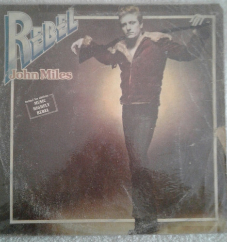 Vinilo Original John Miles Rebel 1987