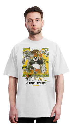 Kung Fu Panda - Peliculas De Culto - Animacion - Polera