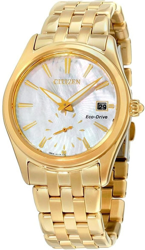 Reloj Citizen Eco-drive Para Dama Corso 36mm Ev1032-51d 