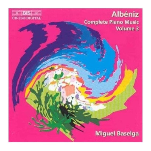 Albeniz / Baselga Piano Music 3 Usa Import Cd Nuevo