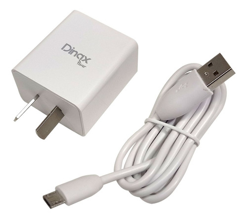 Cargador Micro Usb 4.2a Cable Desmontable Dinax