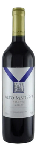 Vinho Alto Madero Merlot Tinto Reserva 750ml  Chile