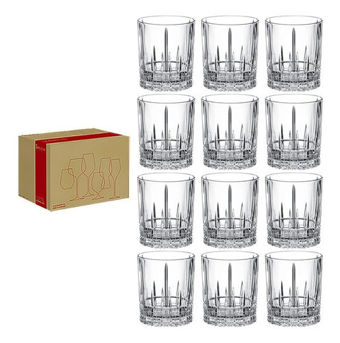 Vaso Whisky Cristal Dof Perfect Serve Spiegelau 368 Ml X 12 