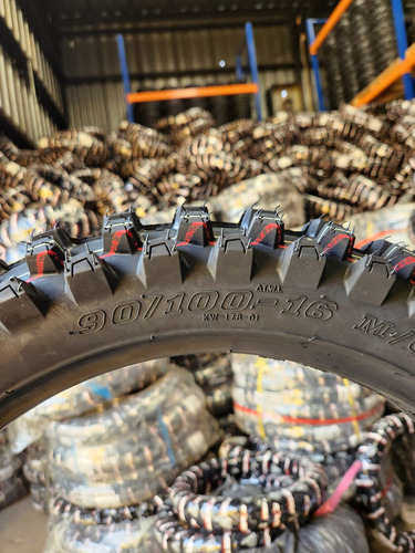 Llanta 90/100-16 Power Tire Tt 6 Capas Off-road Enduro/cross