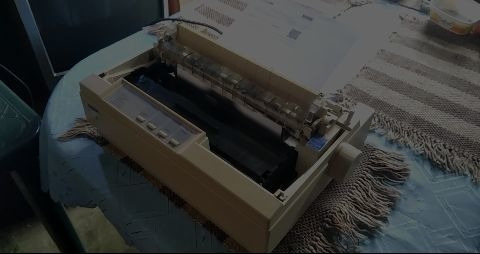 Impresora Epson Lx-300+ Usada Sin Cabezal De Impresión