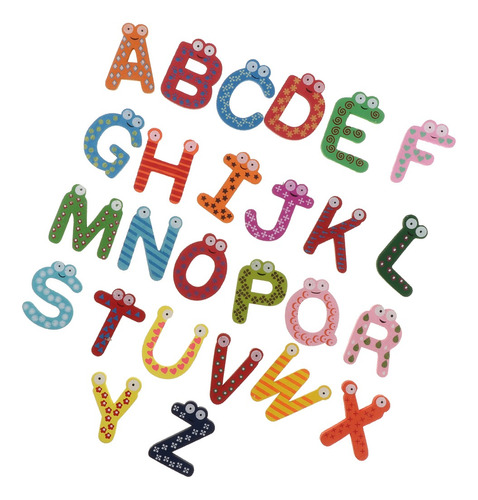 Cartoon Animal En Alphabet Set - Letras Imanes Para Nevera