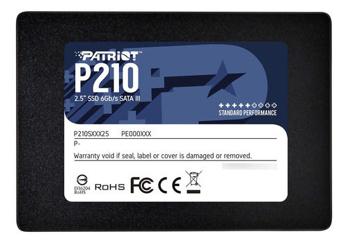 Patriot P210 P210 512gb Ssd Interno - Sata 3 2.5 - Unidad D.