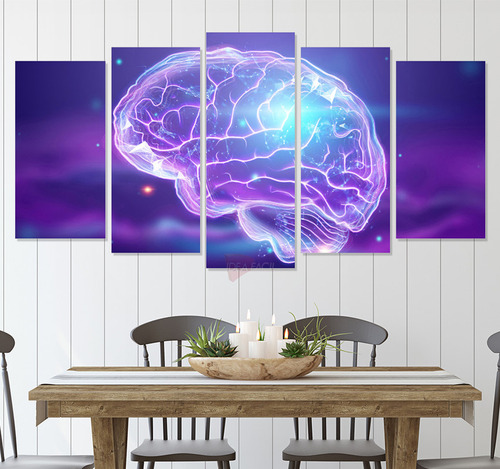 Políptico Neurología Cng22 Canvas Grueso 150x80