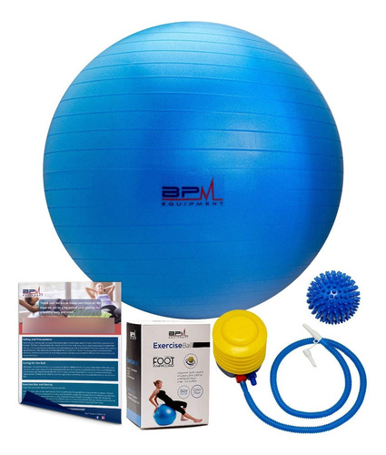 Bpm Premium Pelota Ejercicio Bomba Bola Masaje Guia Yoga