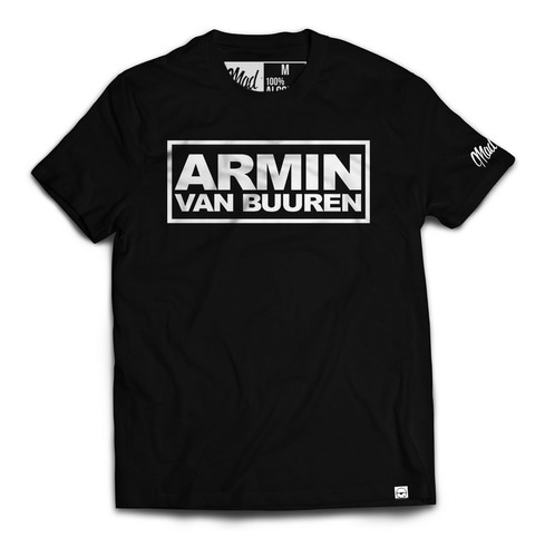 Imagem 1 de 1 de Camiseta Camisa Armin Van Buuren Musica Eletrônica Dj Logo