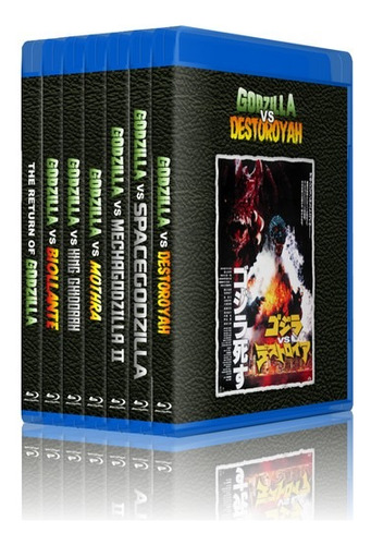 Godzilla Coleccion Era Heisei - Bluray 7 Peliculas