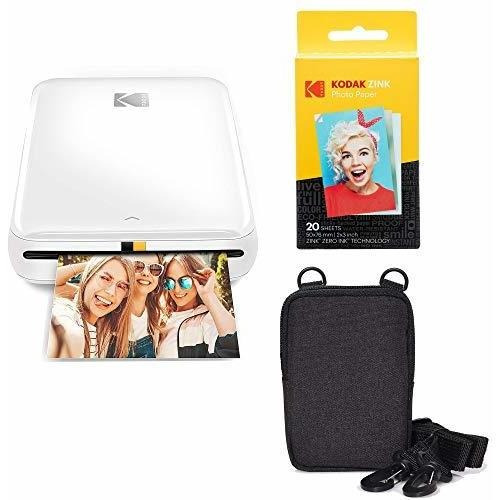 Impresora Fotos Kodak Go Bundle Inalámbrico Teléfono -rosa