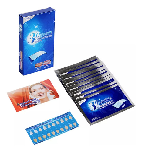 5 Cajas Con 14 Pares C/u De Teeth Whitening
