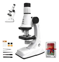Comprar Microscopio Niños Ópticos Traje Con 12pcs Observar Muestras