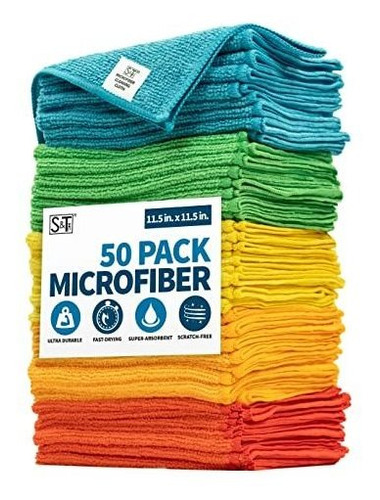 Toallas De Microfibra Reutilizables X50