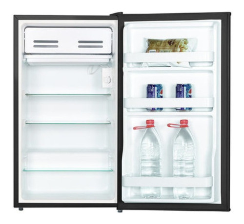 Frigobar Teka Easy 4pies Cúbicos Rsr 10520 Gbk Puertacristal Color Cristal Negro