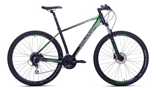 Bicicleta Vairo Xr 3.8 D R29 Color Negro Con Verde Tamaño Del Cuadro M