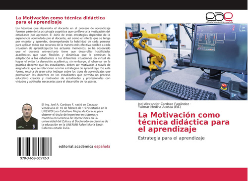 Libro: La Motivación Como Técnica Didáctica Aprendiz