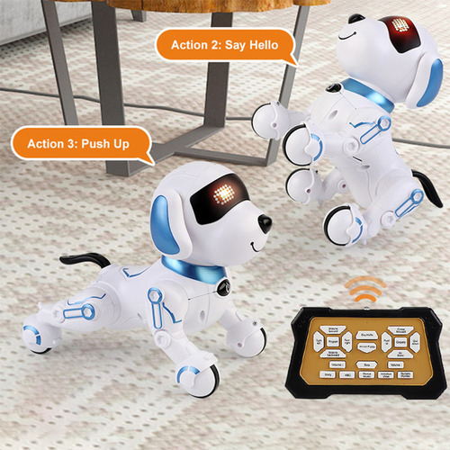 A Juguete Para Perros Robot Rc Con Control Remoto Robot
