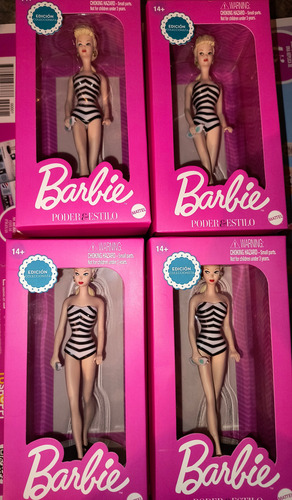 Pack X4 Barbie Poder Y Estilo Fascículo #1 Editorial Luppa
