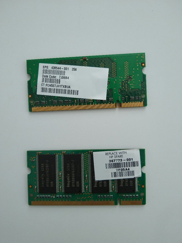 Combo Memorias Pc2-3200 Ddr2 Cl2.5