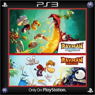 Rayman Legends + Rayman Origins Ps3 Digital Español