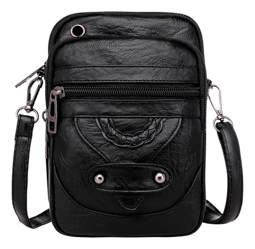 Bolso De Hombro I Retro Minibolso Pequeño Con Múltiples Comp