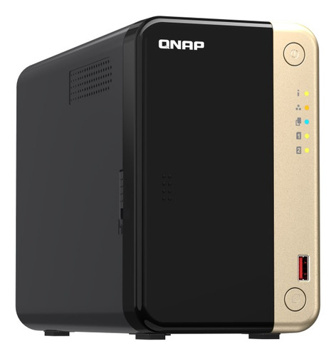 Servidor Nas Qnap Intel Celeron N5095 4 Core 2.9ghz 2 Bahías Multicolor