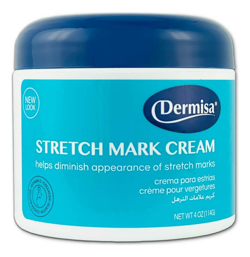  Dermisa Stretch Mark Crema 4 oz., Blanco