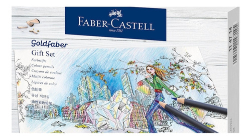 Faber Castell Lápices Colores Set Goldfaber Premium