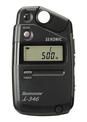 Imagen 2 de 4 de Fotometro Sekonic Luxometro Iluminometro I-346 P/ Cine Video