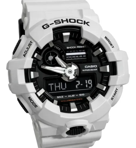 CASIO G-SHOCK 9個セット Relógio Casio G-shock Masculino Digital Branco Ga-700-7adr