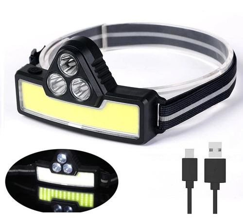 Lampara Linterna Impermeable Led, MxmLG-003, 3 Pzas, 50m, 1