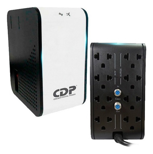 Regulador De Voltaje Cdp R2c-avr1008 500w 1000va Pc Consolas