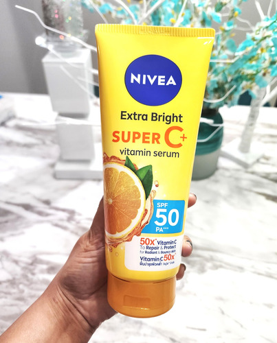 Sérum Corporal Nivea Extra Bright Super C+ Vitamina Spf50+ 3