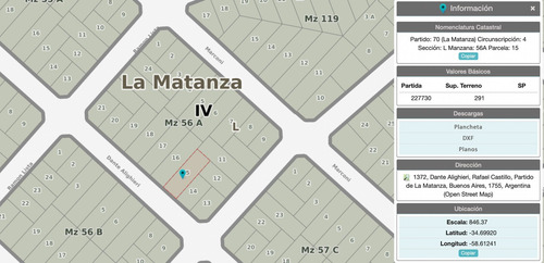 Imagen 4 de 5 de Venta Lote En Rafael Castillo