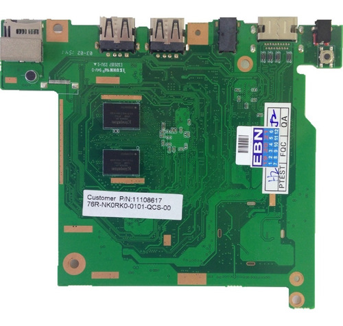 Placa Mãe Positivo Sx1000 71r-nk0rk6-t810 Rev.:1.0 Dual Core