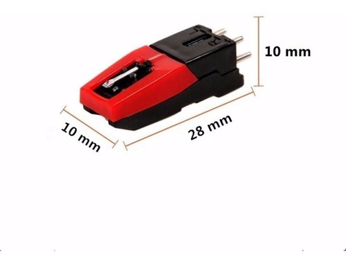 Imagen 2 de 5 de Aguja + Capsula Para Tornamesa Tocadiscos Universal Crosley