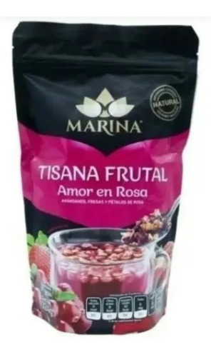 Tizana Frutal Marina Fresa, Arándanos Y Pétalos De Rosa 324g