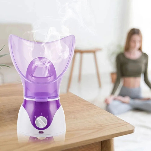 Imagen 2 de 4 de Vaporizador Facial Profesional Limpieza De Poros Portatil