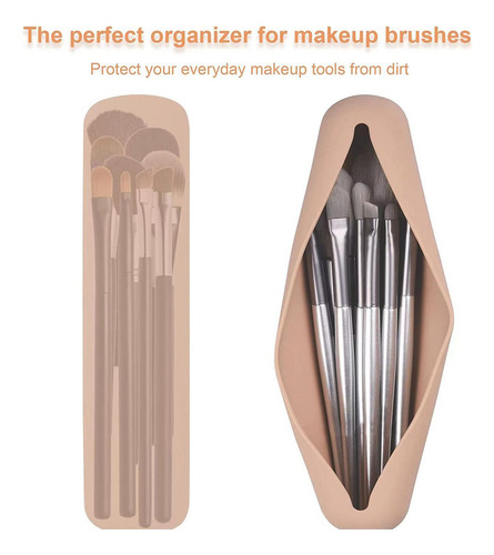 Para Estuche Para Brochas De Maquillaje De Viaje Estuche De