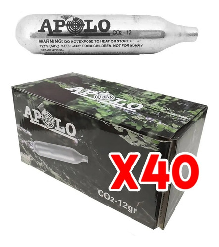 Imagen 1 de 10 de Garrafas Co2 Crosman X40 12g